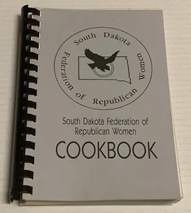 Vtg South Dakota Federation Of Republican Women Cookbook Food Book Rapid City SD - Picture 1 of 24
