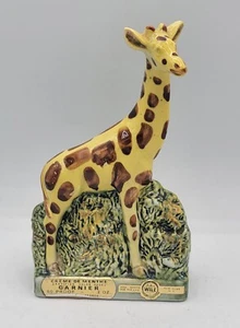 Italy Garnier France 3D Giraffe Miniature Liquor Decanter Bottle Empty Stickers - Bild 1 von 8