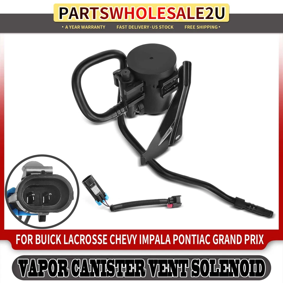 Solenoide de ventilación de bote de vapor para Chevrolet Impala 2007-2013 Buick Allure 07-09  Foto 1 de 4
