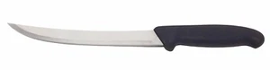 Cuchillo de carnicero de rotura de 8"" - hoja curva negra o roja - importaciones de cubiertos Cozzini - Imagen 1 de 7
