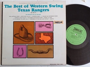 LP Vinyl 33 T The Best Of Western Swing Texas Rangers Cumberland Mgc 29507 - Picture 1 of 2