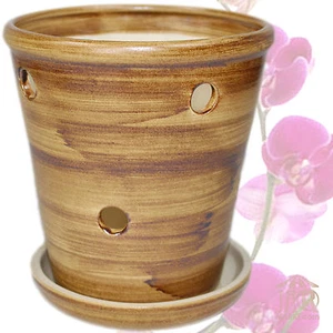Maceta para orquídeas maceta para orquídeas - cerámica - maceta maceta maceta para orquídeas - Imagen 1 de 2