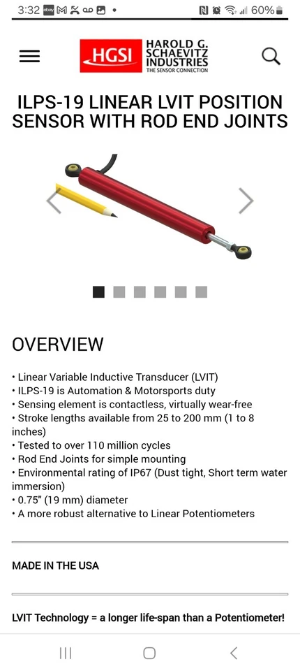 Linear Sensor - Image 1 of 4