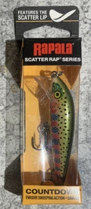 Rapala SCRCD-07 Scatter Rap CUENTA REGRESIVA Rainbow Truut - Imagen 1 de 1