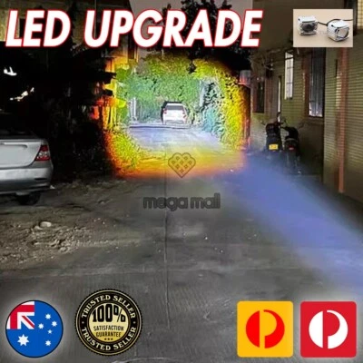 RHD 3.0" Bi-LED Projector Lens 100W Headlight Retrofit Universal H4 H7 9005 9006 - Image 1 of 4