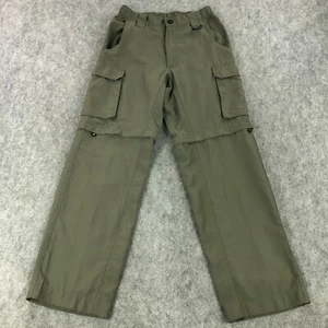 Boy Scouts of America Youth Boys Cargo Pants XS Relaxed Green Straight Polyester - Picture 1 of 13