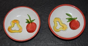 MULTI-COLOR, PORECLAIN TEA BAG HOLDER BY Kitchen Prep, (3.25" Diameter) New - Picture 1 of 6