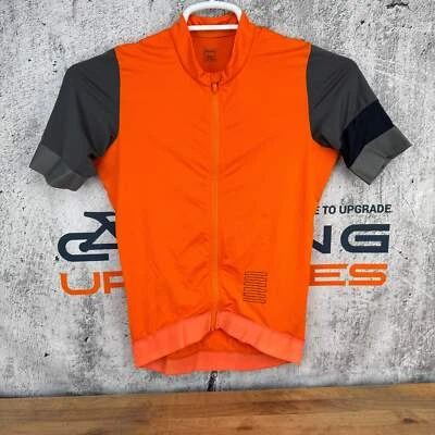 Camiseta deportiva de ciclismo Rapha Pro Team Training para hombre pequeña naranja manga corta Foto 1 de 4