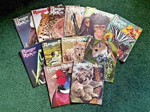 Vtg Ranger Rick Magazines 1981 National Wildlife Federation NWF Full Year of 12 - Picture 1 of 24