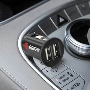 Car Charger Mini Dual-USB 12v Lighter Socket Adapter Plug Charging 2025W6U5 - Photo 1 sur 13
