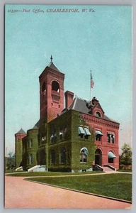 Post CHARLESTON West Virginia WV Postkarte D4 - Bild 1 von 2
