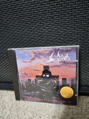 Sodom Persecution Mania Cd OG Early W. Germany Press VG+ SteamHammer  Foto 1 de 4
