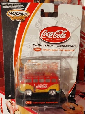 Matchbox Collectibles 1967 Red Coca Cola Volkswagen Transporter Bus - Image 1 of 2