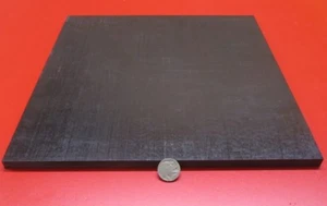 Delrin POM Foglio Nero Acetale (3/8") .375" x 12" x 12" - Foto 1 di 7