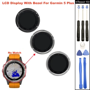 Repuesto de marco digitalizador de pantalla LCD para Garmin Fenix 5 Plus - Imagen 1 de 13
