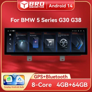 14.9" Para BMW Serie 5 G30 G38 2018-2023 Android 14 Radio Coche GPS Estéreo Actualización - Imagen 1 de 16