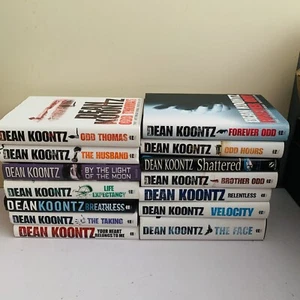 Dean Koontz Book Bundle x 14 Hardback Mixed Lot, Odd Series Plus Others - Picture 1 of 6