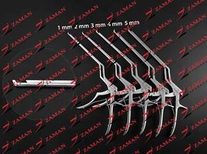 Kerrison Bajonett Knochen Wirbelsäule Rongeurs 9" bis 1,2,3,4,5 mm orthopädische Instrumente - Bild 1 von 8