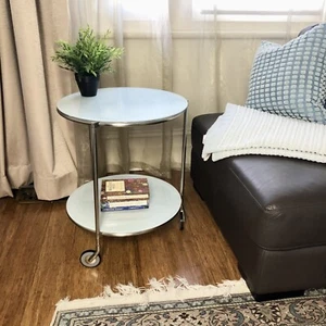 secondhand Limited-Edition IKEA STRIND Mobile Side Table or Drinks Table - Picture 1 of 3