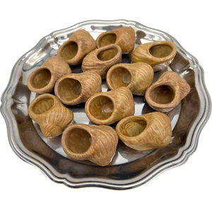 Set of 12 Vintage French Ceramic Escargots Pots, Snail Pots, Butter Cups - Picture 1 of 11