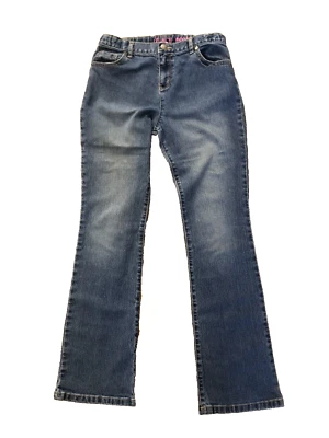 The Children’s Place Girls Distressed Bootcut Jeans Adjustable Waist Size 14 NWT - Image 1 of 4