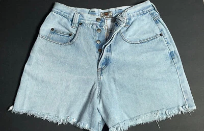 Pantalones Cortos The Limited Talla 12 Para Mujer Cintura Alta Flecos Botón Mosca Cintura 30 pulgadas Foto 1 de 4