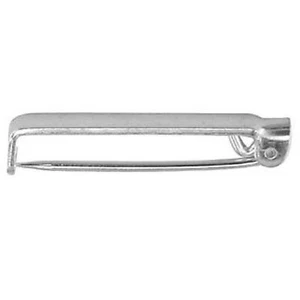 STERLING SILVER BROOCH BACK FITTING PIN & HOOK CATCH 25mm - Picture 1 of 1