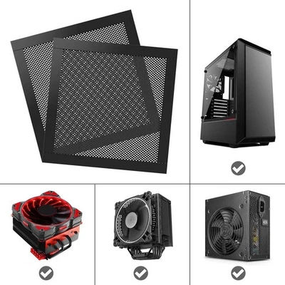 PC Fan Dust Filter Magnetic Frame Computer Fan Grills Cooler Filter Case Cover - Image 1 of 4