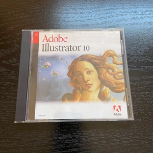Adobe Illustrator 10 Mac With Serial Number CD Vintage with Serial Number - Picture 1 of 3