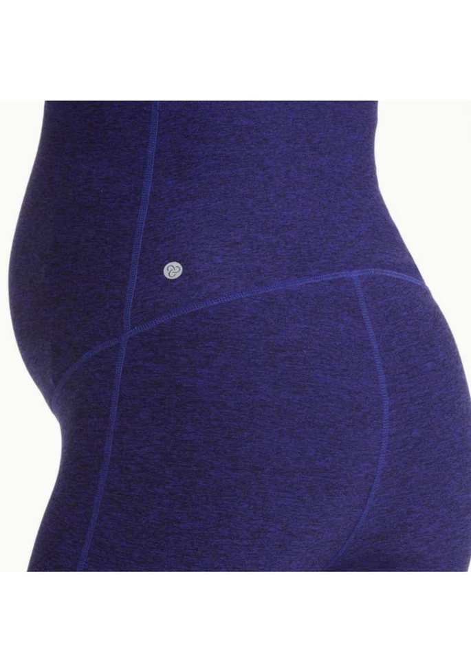 Zella Maternity Live In Leggings Blue Purple Heather Size M Stretch NWOT - Image 1 of 4