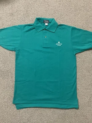 Vintage 1990’s Apple Computer GOLF SHIRT, men’s Large, Education team, NEW!! - Image 1 of 2