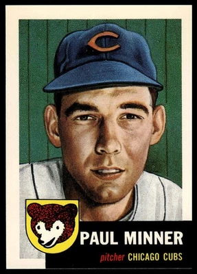 1991 Topps Archives 1953 #92 Paul Minner - Image 1 of 2