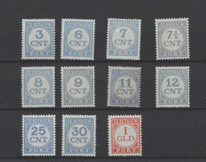 Nederland  P69-79  Port  MNH/postfris CV 65 € - Imagen 1 de 2