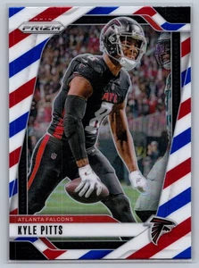 2024 Panini Prizm #13 Kyle Pitts Red White and Blue - Picture 1 of 2