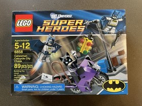 LEGO New 6858 Batman Catwoman Catcycle City Chase Factory Sealed