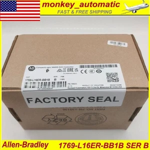 Allen-Bradley 1769-L16ER-BB1B SER B CompactLogix 384KB DI/O Controller AB NEW - Picture 1 of 6