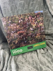 Vintage Springbok LOWELL DAVIS R.F.D AMERICA 1000 Pc Jigsaw Puzzle 100% Sealed - Picture 1 of 2