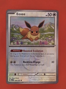 Pokemon Prismatic Evolutions - Eevee PokeBall Reverse Holo Pattern 74/131 - NM! - Picture 1 of 2