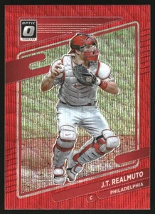 2021 Donruss Optic Red Wave #161 J.T. Realmuto - Picture 1 of 2
