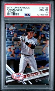 Actualización Topps Chrome 2017 - debut de novato Aaron Judge #HMT50 (RC) - Imagen 1 de 2
