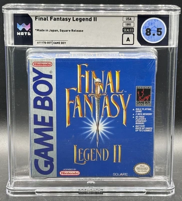 Final Fantasy Legend II 2 Nintendo Game Boy Precintado Nuevo WATA 8.5 A Cuadrado Clasificado Foto 1 de 2