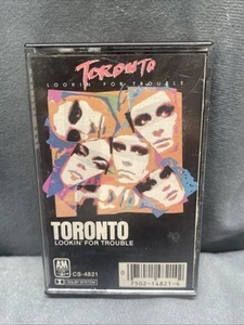 TORONTO Cassette Tape Hard Rock Lookin' For Trouble 80’s Hair Band - Picture 1 of 17