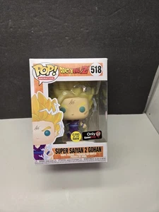Funko Pop Dragon Ball Super Saiyan 2 Gohan 518 Glow Gamestop esclusivo APERTO - Foto 1 di 12