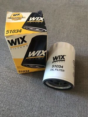 🔥🔥🔥WIX 51034 Oil Filter For Chevy LUV 1972-75 Ford Fiesta MG Toyota 1968-89 - Image 1 of 4
