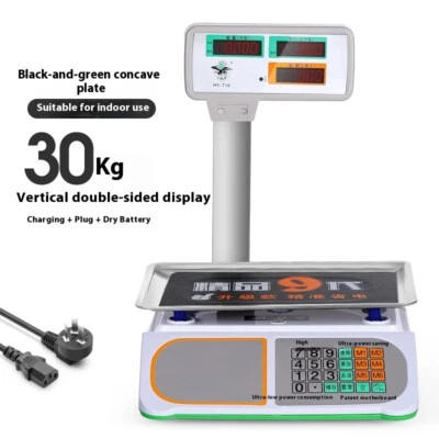 Báscula electrónica poste vertical de alta precisión báscula de banco compacta Foto 1 de 4