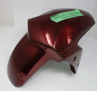 OEM KAWASAKI Z125 PRO Z 125 FRONT FENDER SHIELD GUARD FAIRING red - Image 1 of 4