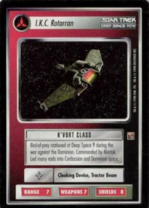 Star Trek CCG 1E Reflections IKC ROTARRAN NM/MINT - Picture 1 of 1
