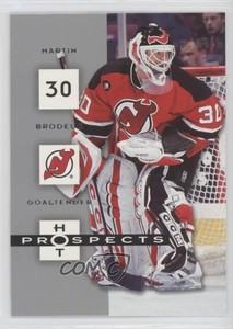 2005-06 Fleer Hot Prospects Martin Brodeur #58 HOF