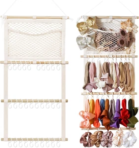 Headband Holder Hair Bows Organizer for Baby Girls Large Capacity Bow Holder ... - Picture 1 of 1