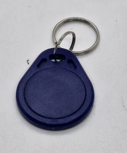 Blau 13,56mHz Schlüsselanhänger eindeutige ID alles lesen RFID - Bild 1 von 2